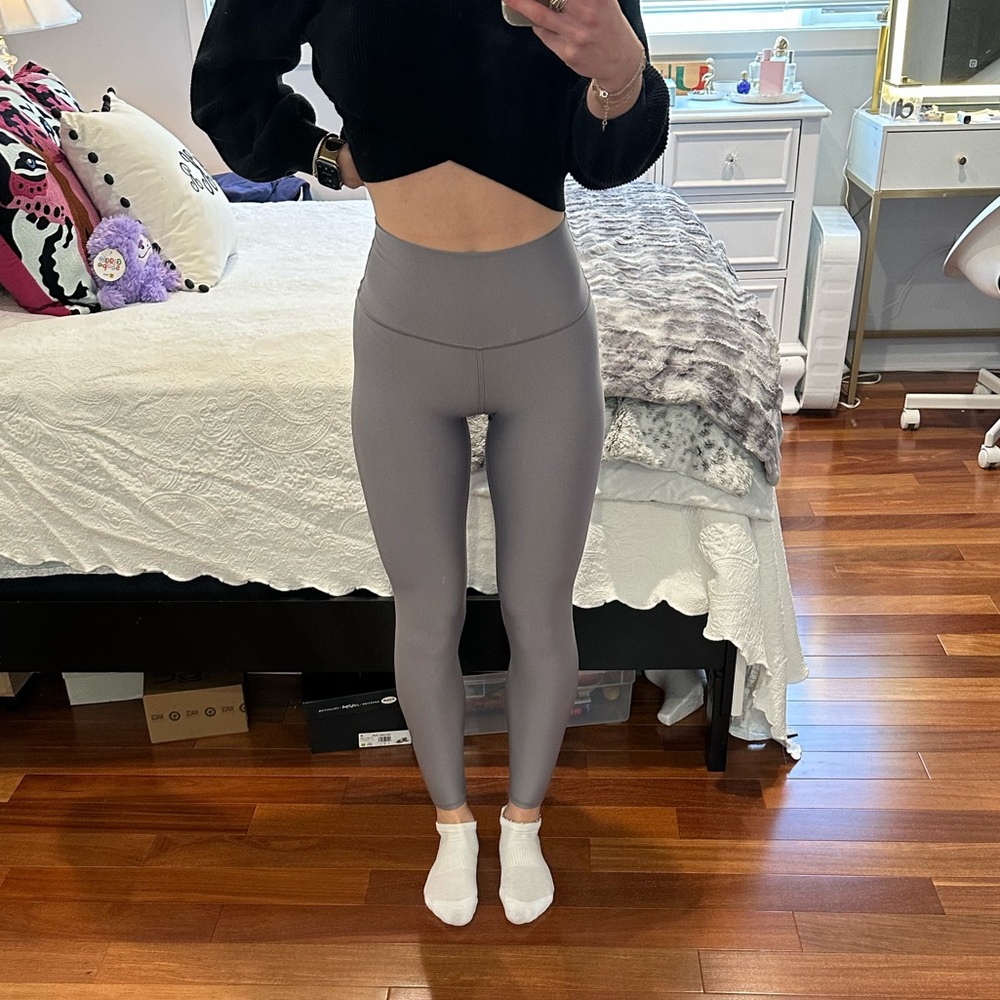 Alo 7/8 Leggings in Fog